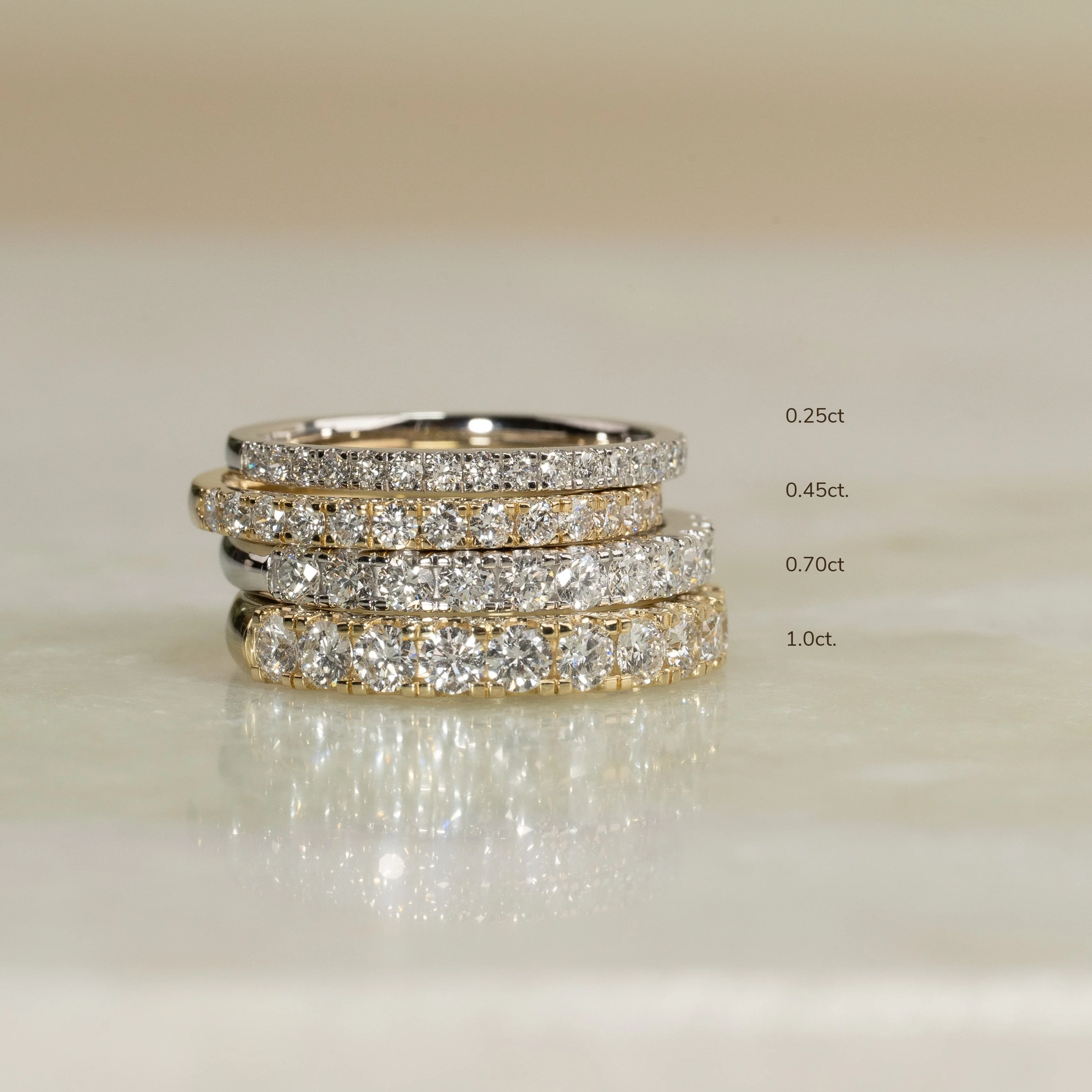 ALLIANCE LAB-DIAMOND RING - 0.45ct - YG - Image 8